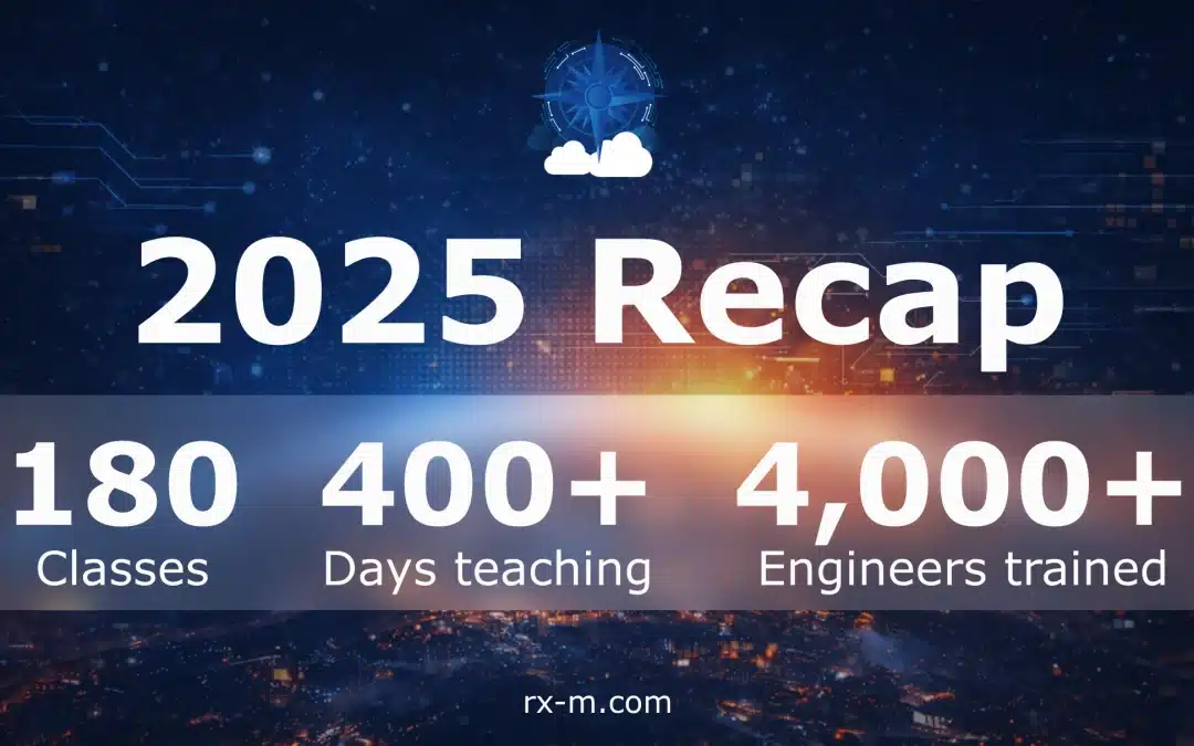 RX-M 2025 Recap: A Year of Building, Teaching, and Advancing Modern Infrastructure