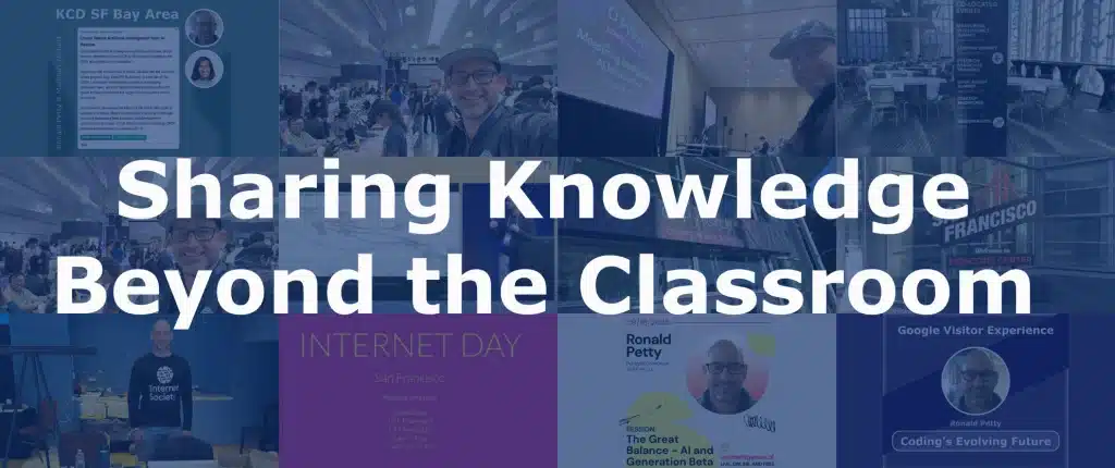 Sharing Knowledge Beyond the Classroom